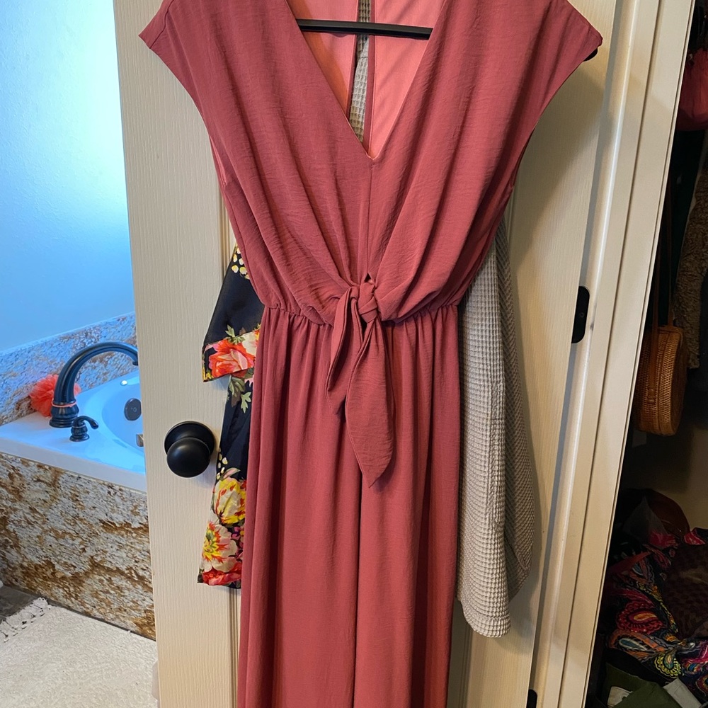 Mauve jumpsuit